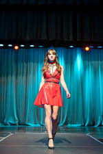 Nicki Halter Dress [RED]