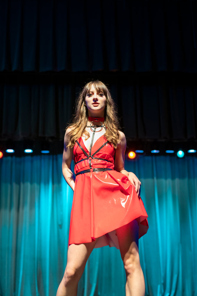 Nicki Halter Dress [RED]